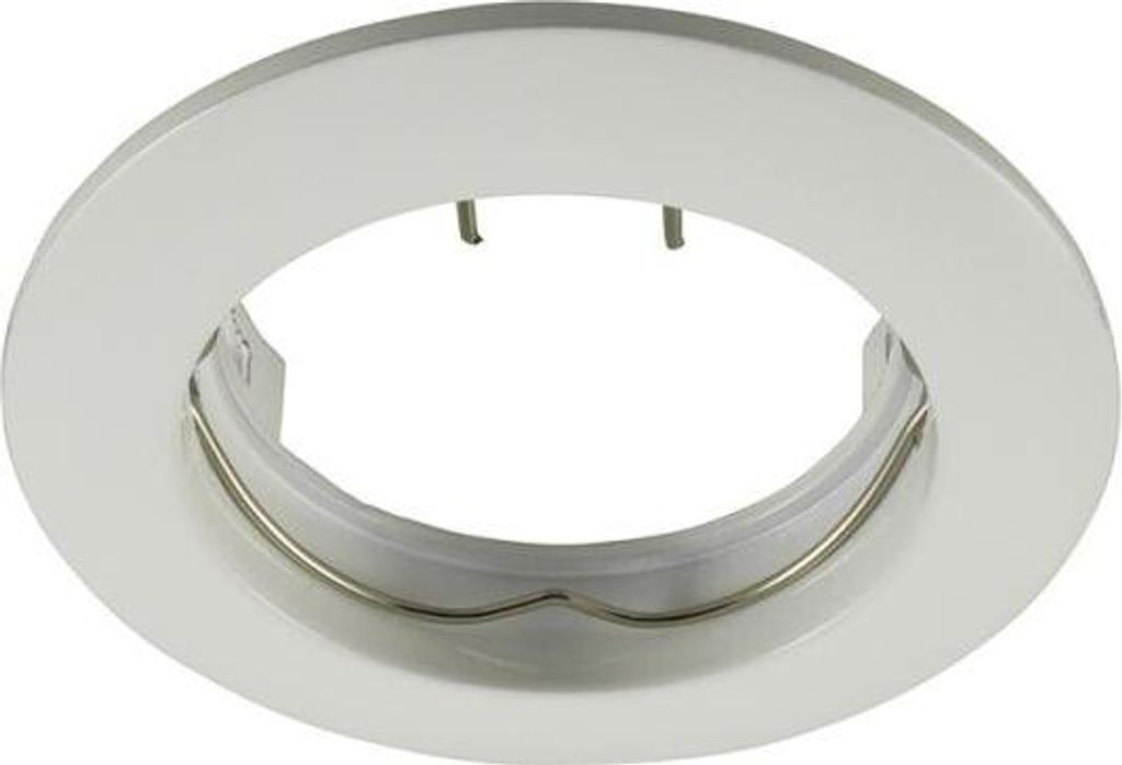 Bioledex INO Einbaurahmen weiss rund Ø77mm Produktbild 