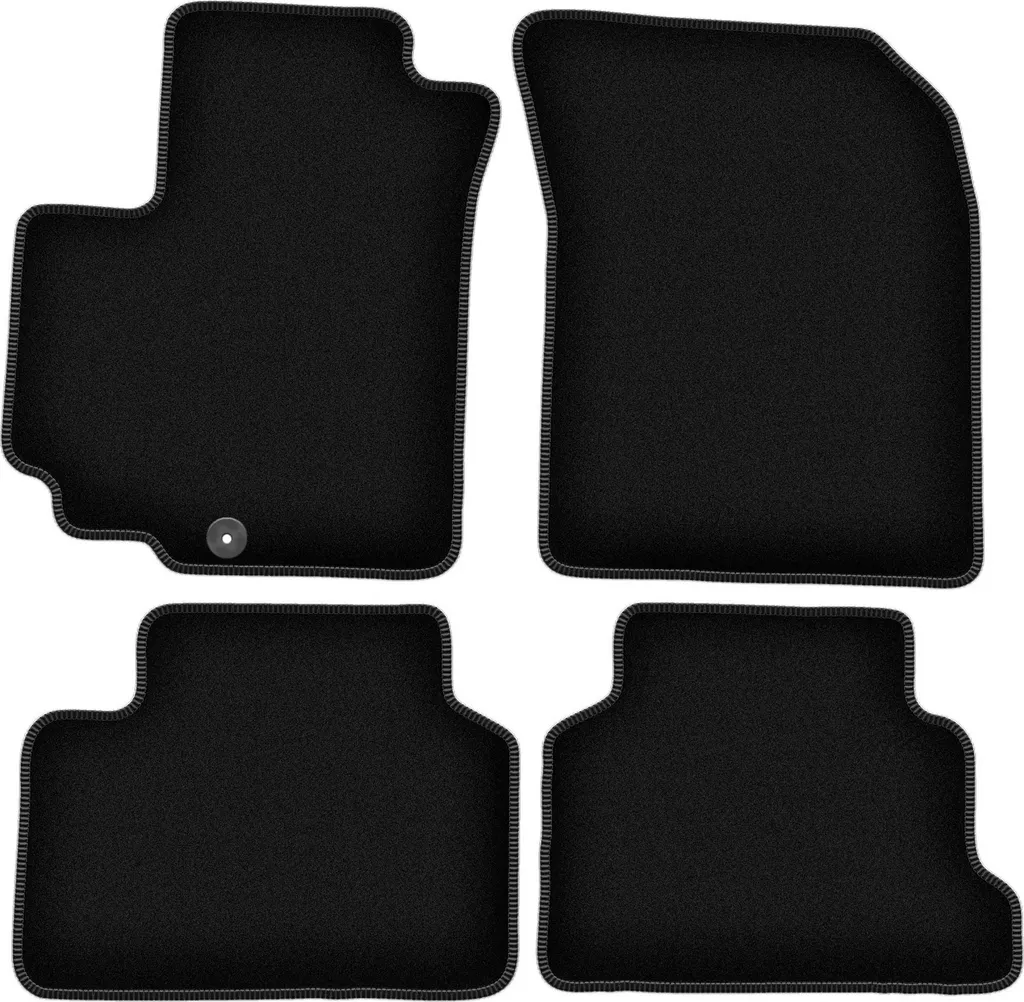 Tappetini Velluto Suzuki Swift V 5D 2010-2016 - Set 4 Pezzi Nero