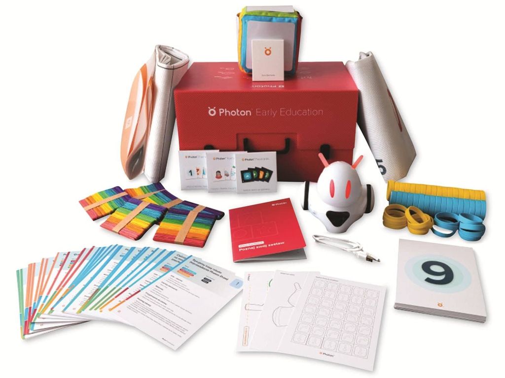 PHOTON EDUCATON MINT, PE-FKB, Komplettpaket "Frühkindliche Bildung" inkl. 1 Roboter ab 3 Jahren