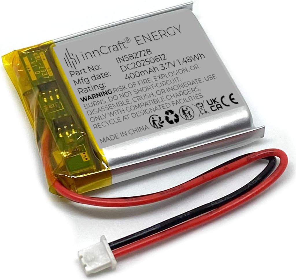 Akumulator litowo-polimerowy innCraft Energy 400mAh 3.7V, Zdjęcie produktu 
