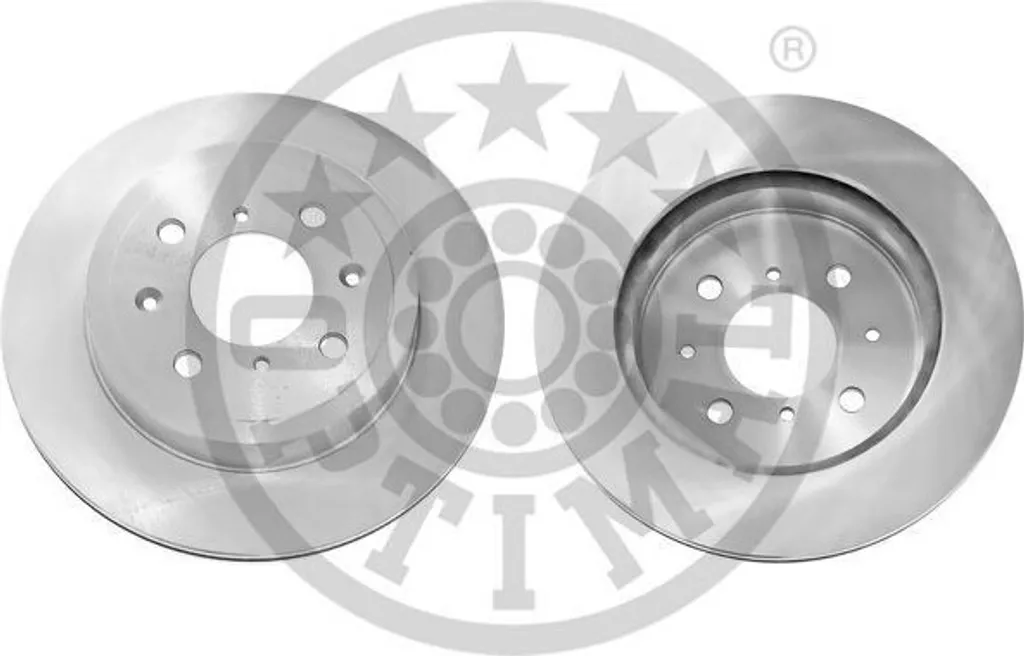2 Disques de Frein Avant OPTIMAL BS-8136C pour Opel Agila A H00 253mm