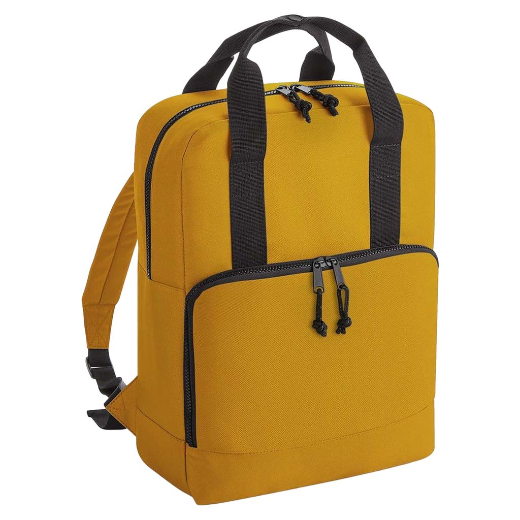 Bagbase - Herren/Damen Uni Rucksack "Cooler", recycelt RW8033 (Einheitsgröße) (Senfgelb)