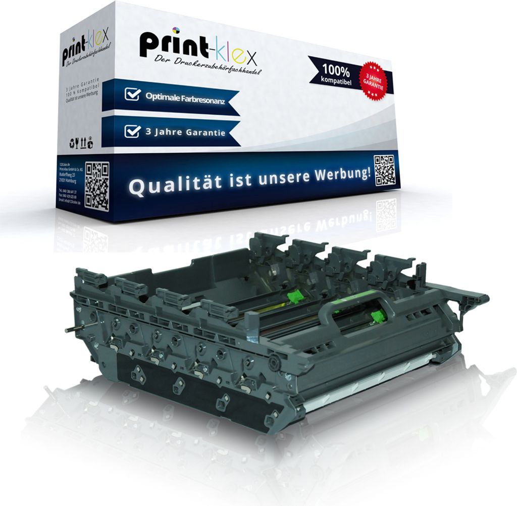 Print-Klex Kompatible Trommeleinheit kompatibel mit Brother DR-421CL - BK C M Y. Trommeleinheit aus der hochwertigen Office Plus Serie - für gesto...