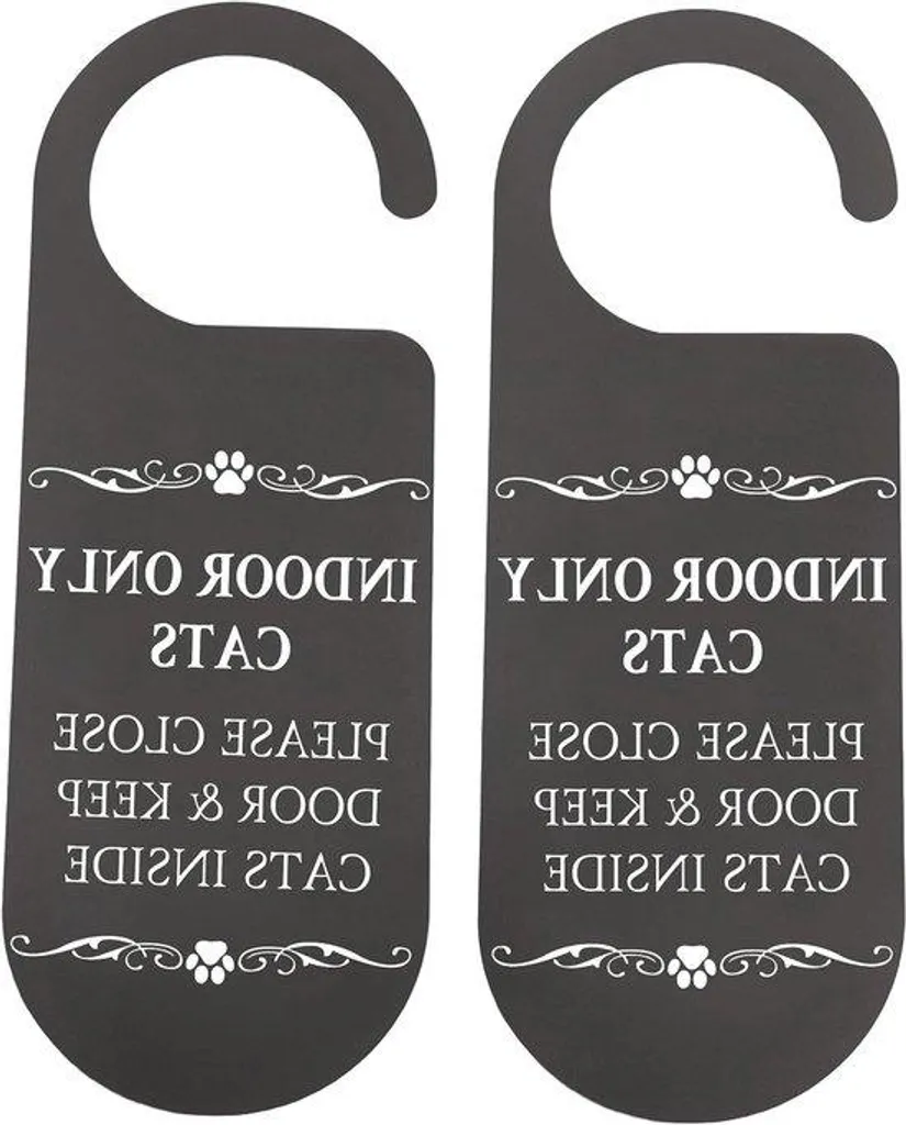 Bloque-porte pour chat en métal - Maintenez vos portes ouvertes (2 pcs)