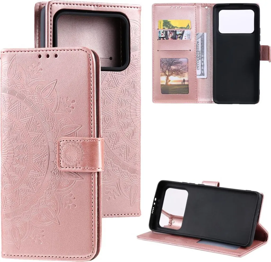 Custodia per Xiaomi Mi 11 Ultra Custodia del telefono cellulare Flip Cover Cover protettiva Mandala