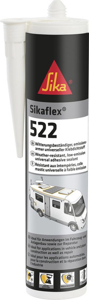 Sika Flex 522 weiß 300 ml dauerelastisch, überlackierbar Produktbild 