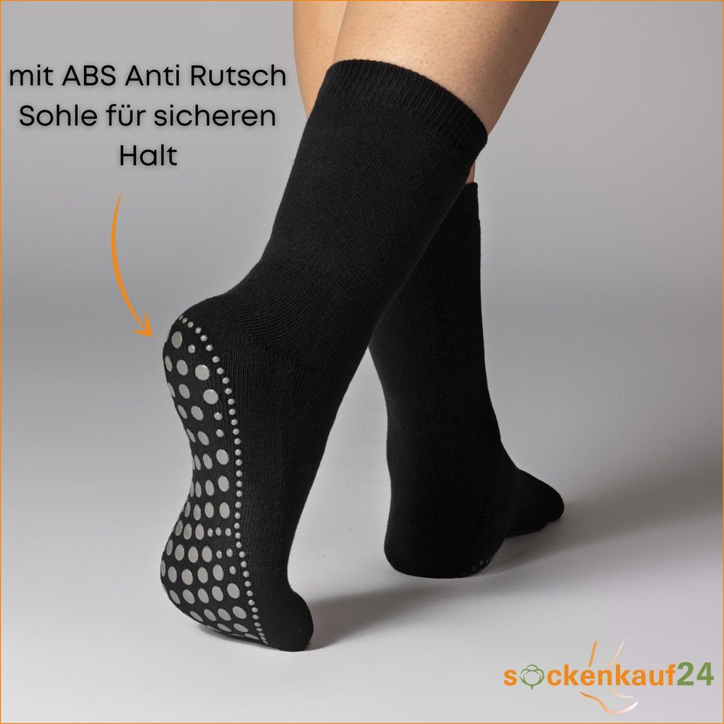 FREEGUN Herrensocken 6 Paar – Rutschfest, Atmungsaktiv, In Box