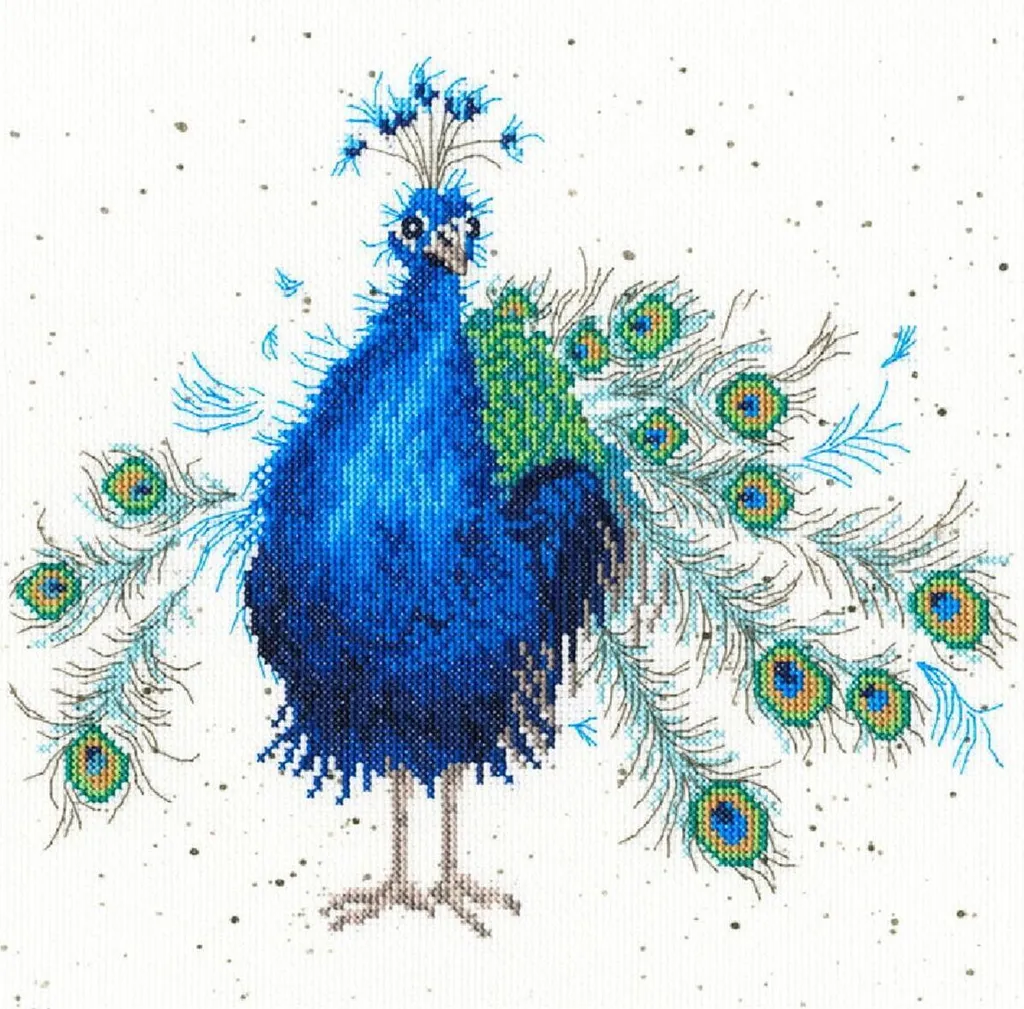 Projet Broderie Déco Intérieure Kit Point de Croix Bothy Threads 26cm