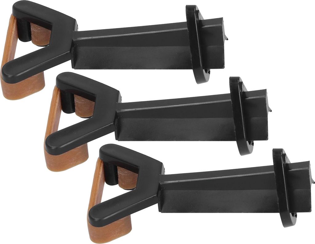 3 Set Snooker Billard Pool Queue Tip Clamp Suppressor Elastic Rubber Fastener Repair Tool