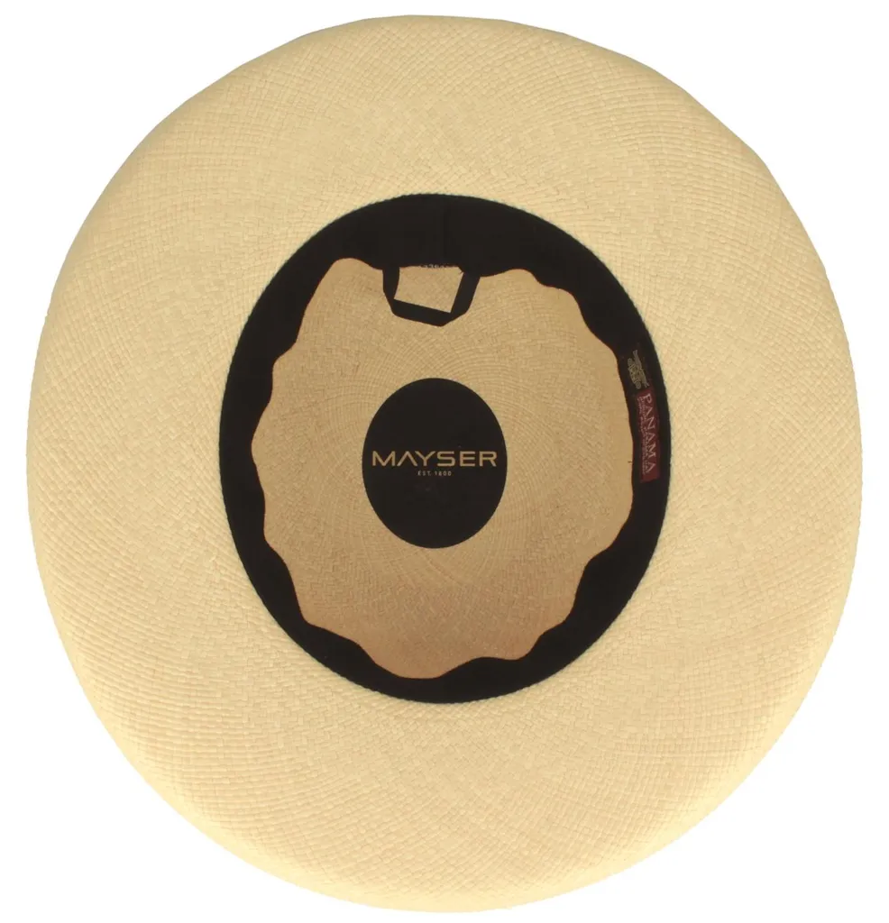 Chapeau de Paille Mayser Isabella Beige : Capeline Chic de Haute Qualité - 4