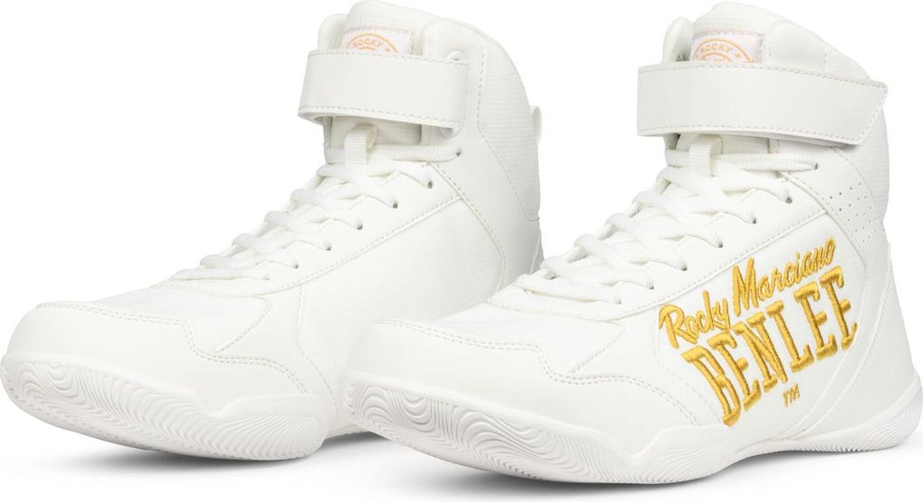 Boxschuhe EDGE White/Gold 42 BENLEE