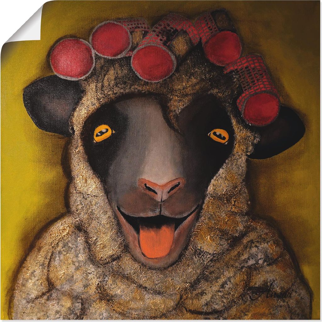 ARTland Poster Bauer sucht Frau Kandidatin Größe: 30x30 cm