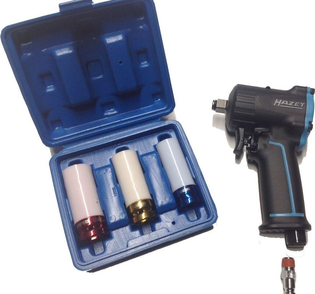 HAZET 9012M, Schlagschrauber, Schwarz, 1/2,1/4", 10000 RPM, Produktbild 