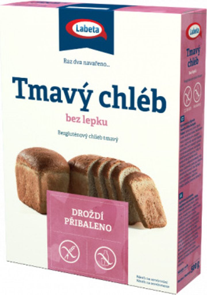 Tmavý chléb bez lepku 1 x 500 g Obrázek produktu 