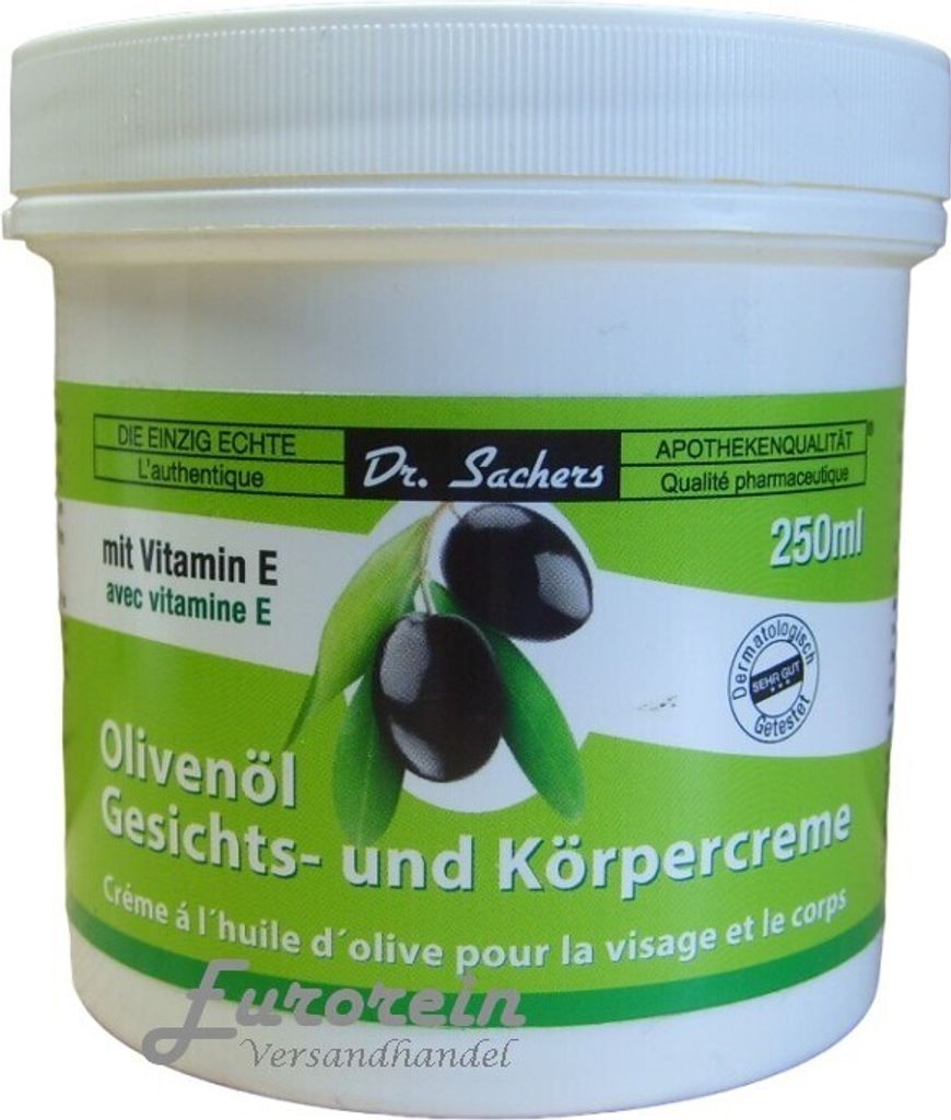 Olivenöl Gesichts- und Körpercreme Produktbild 