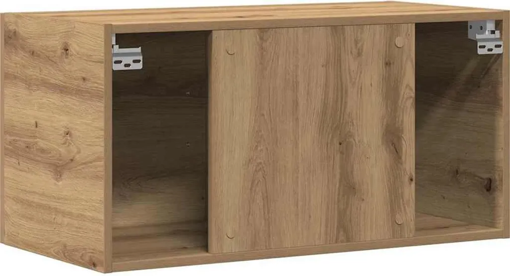 Mobile Contenitore vidaXL 80cm Rovere Artisan - Ordine Garantito - 7
