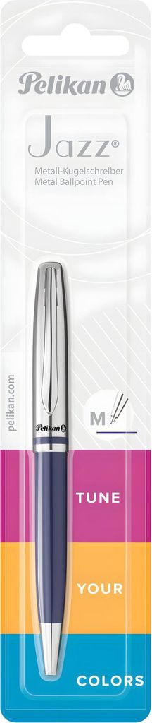Pelikan twist action biros Jazz Classic metal blister blu Immagine del prodotto 