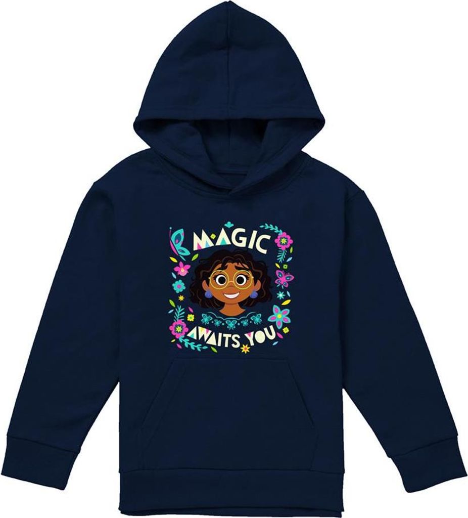 Disney - "Magic Awaits You" Kapuzenpullover für Kinder TV22332 (116) (Marine)