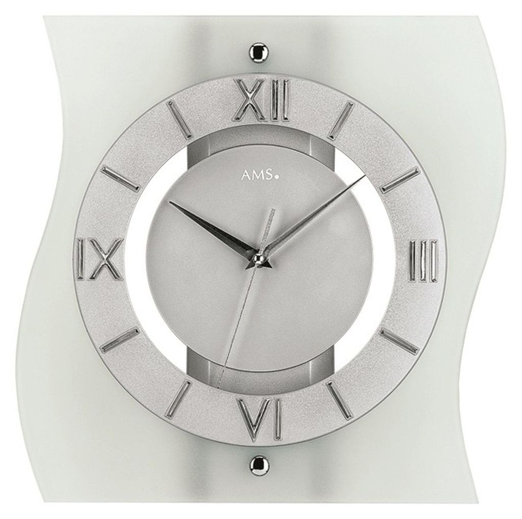 AMS Funk-Wanduhr, Funkwerk, 30x32x6cm, 5909 Produktbild 