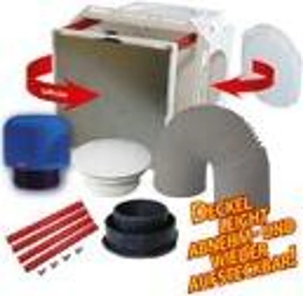 Boîtier Haas Anti-Odeur Encastrable Grand Format et Trappe Carrelable