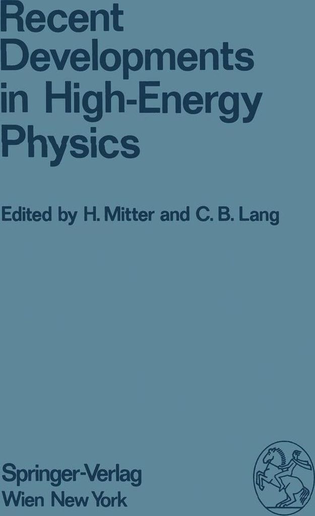 Recent Developments in High-Energy Physics