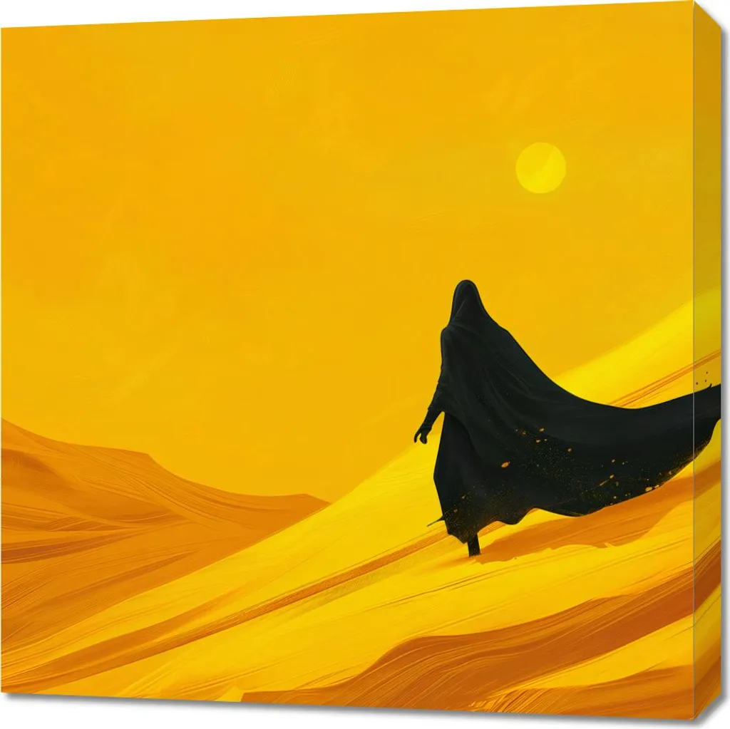 Quadro 70x70 cm Il richiamo del deserto