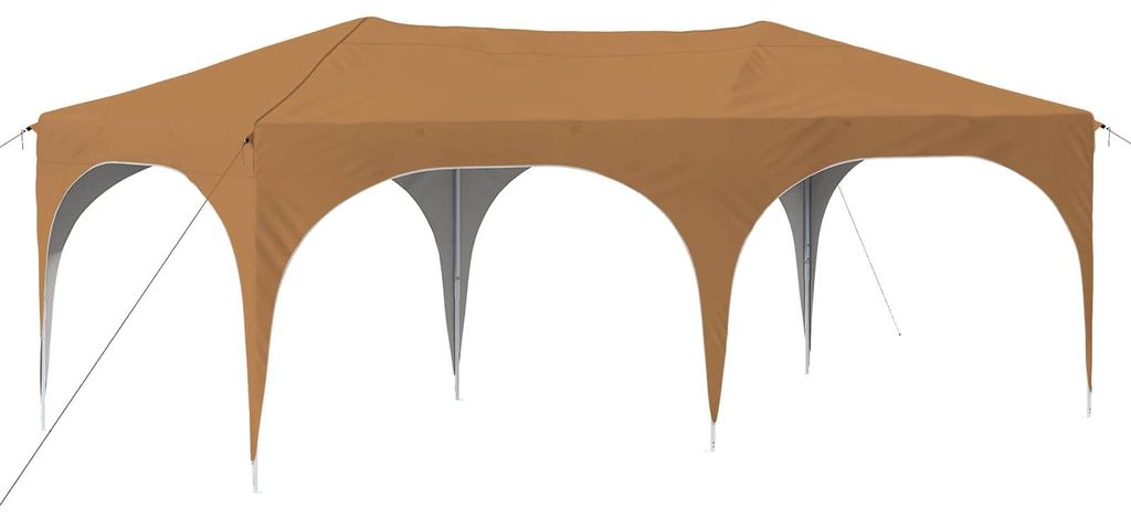 Tente de réception pliable vidaXL 575 x 288 x 245 cm, tissu Image du produit 