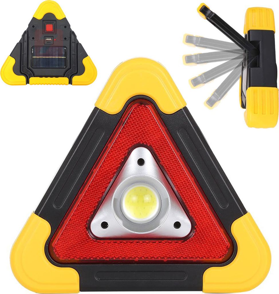 Warndreieck LED-Taschenlampe Powerbank Produktbild 