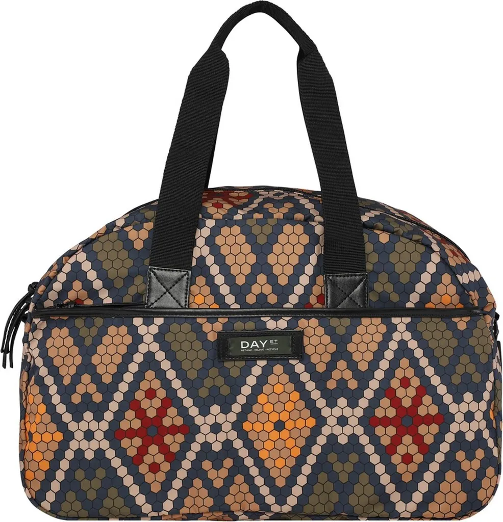 Borsa Weekend DAY ET Gweneth Print Blu - Eleganza Multicolore