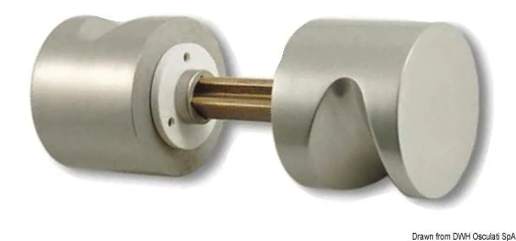 Poignée de porte pour chambre et bureau, design Classic 40x32mm
