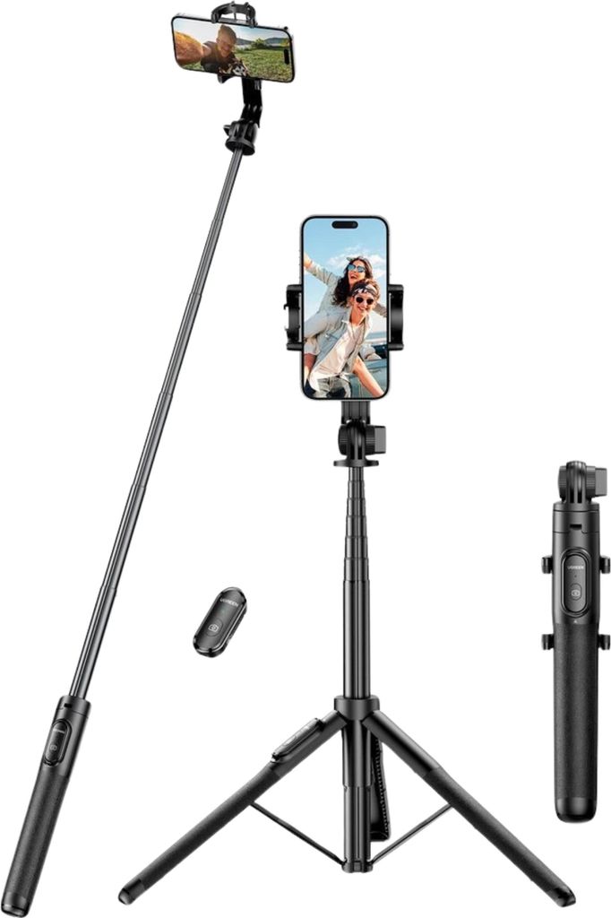 Ugreen LP586 Bâton de selfie télescopique avec support et Image du produit 