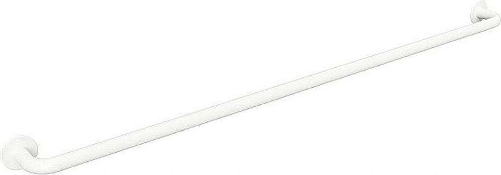 BELP Haltegriff Eisen Weiß 1575x75x106 mm, 120 kg Traglast für Bad & WC >> zum Bohren