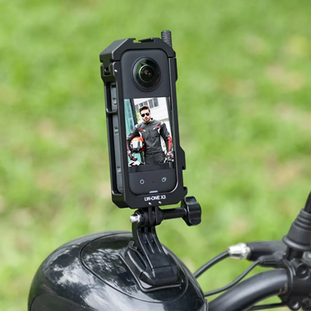 Cage de protection en aluminium CNC pour caméra Insta360 X3 avec rig