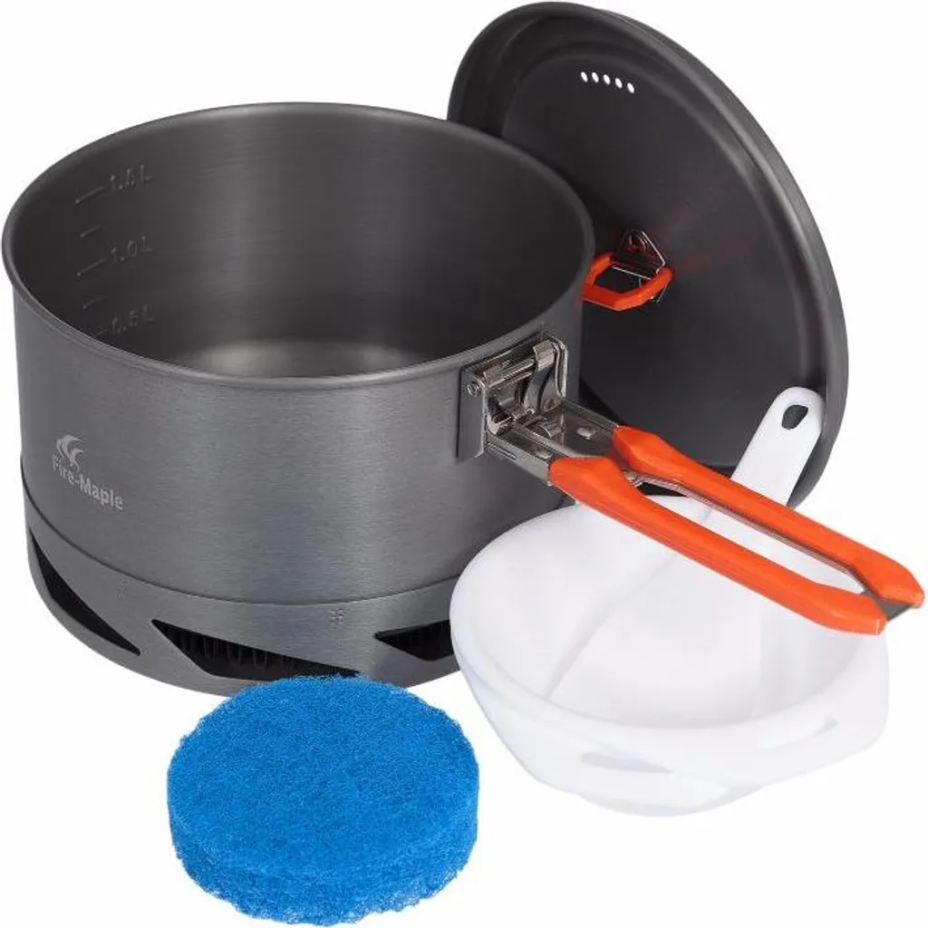 Casserole de camping 1.5L Fire-Maple K2 : finissez-en avec l'attente