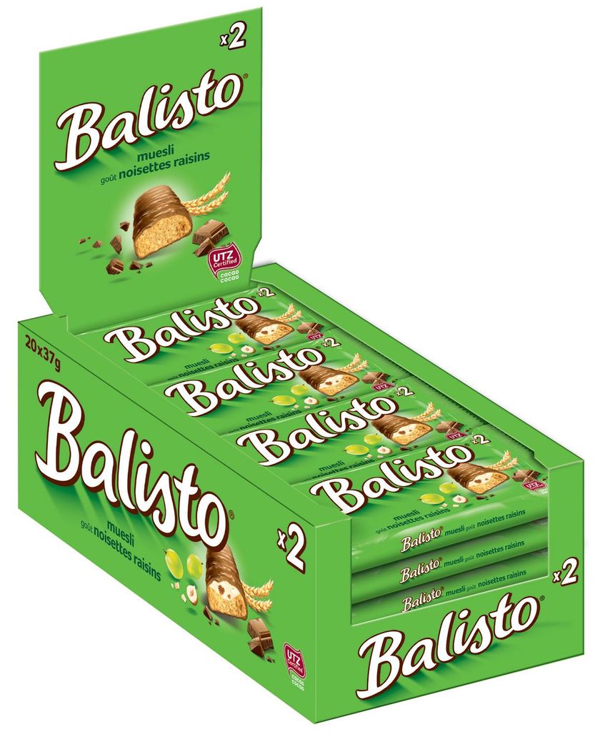 BALISTO - CANDY BALISTO MUELI BAR 37GR | 20 Teile Produktbild 