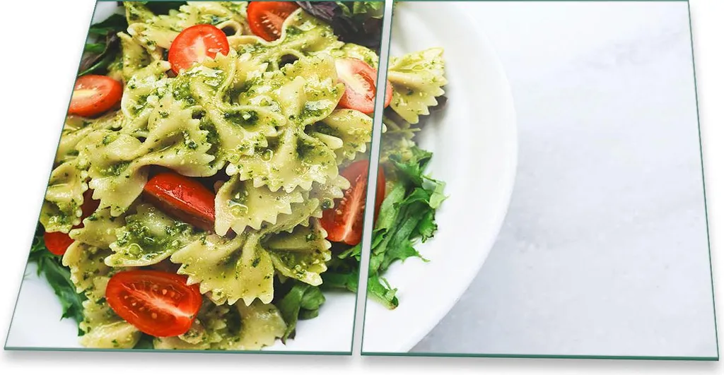 Piastre Copri Piano Cottura Vetro Ceramica 2x40x52 Food Green