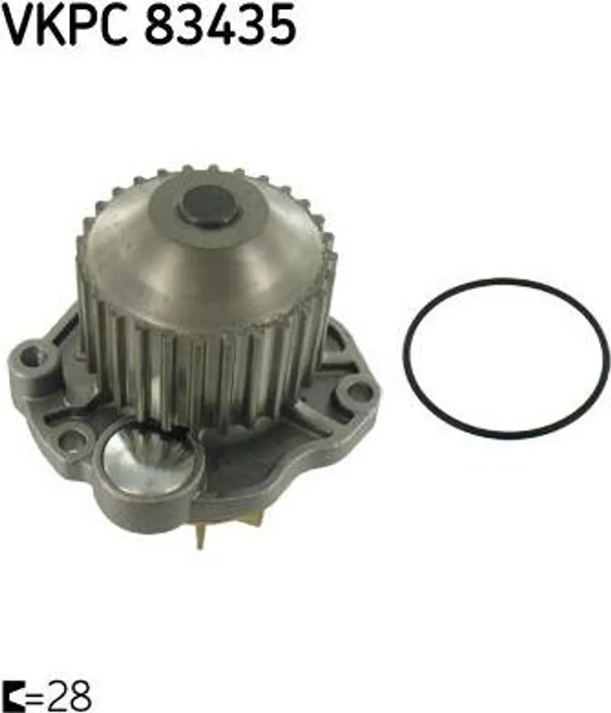 Pompe à Eau SKF Haute Performance pour Renault Espace et Safrane V6