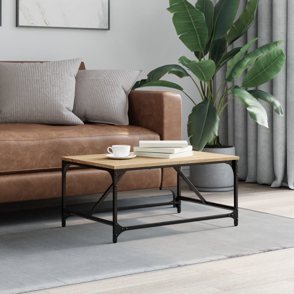 Maison Exclusive - Couchtisch Sonoma-Eiche 75x50x35 cm Holzwerkstoff