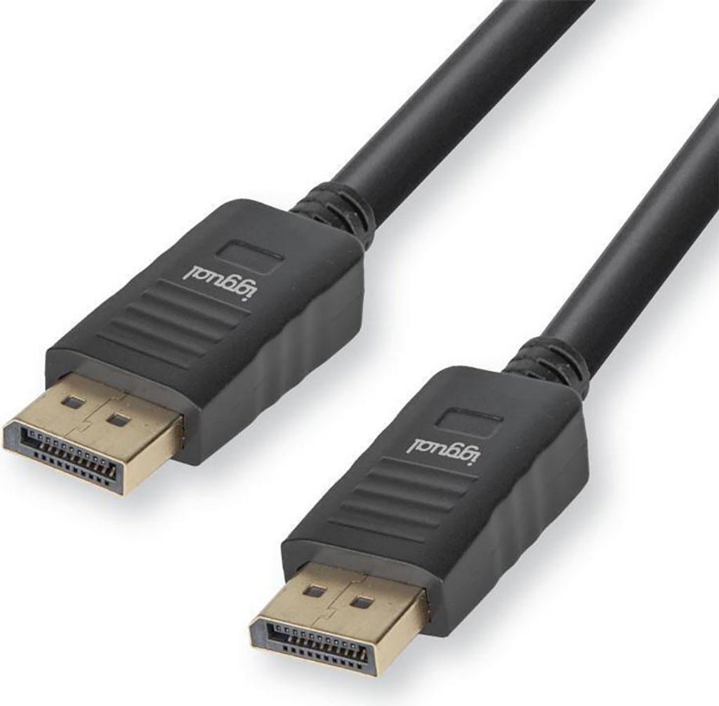 iggual IGG320044, 2 m, DisplayPort, DisplayPort, Männlich, Männlich, 3840 x 2160 Pixel