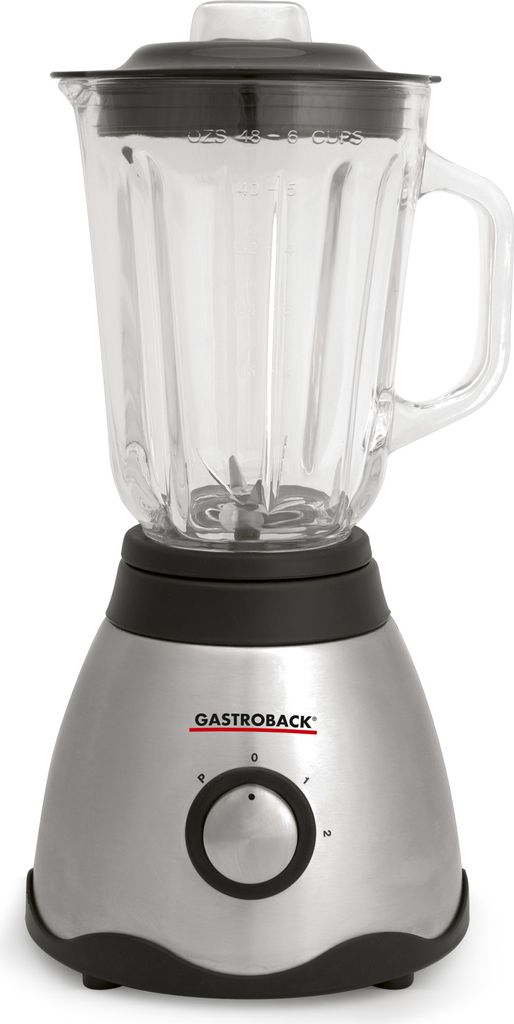 A studio shot of a Gastroback stand mixer.