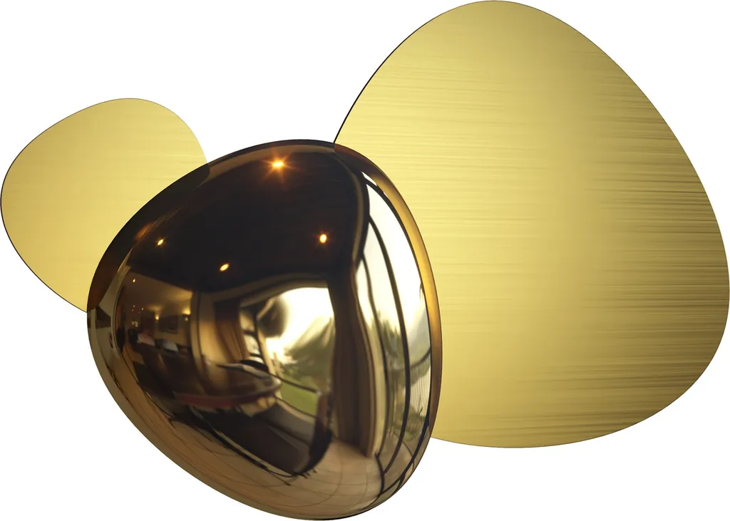 Luminaire Mural LED Intérieur Laiton Doré 8W Maytoni Blanc Chaud 3000K