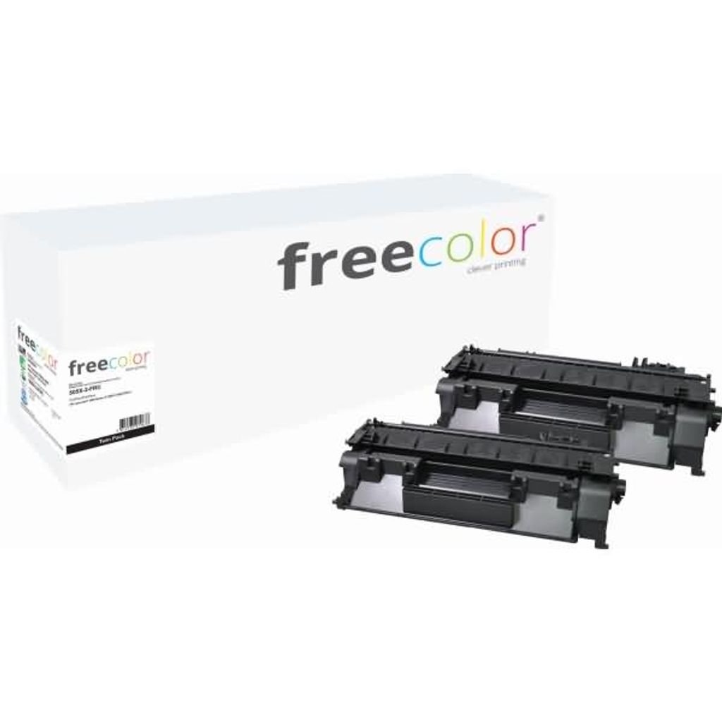 Freecolor 505X-2-FRC Tonerkartusche 2 Stück(e) Schwarz (505X-2-FRC)