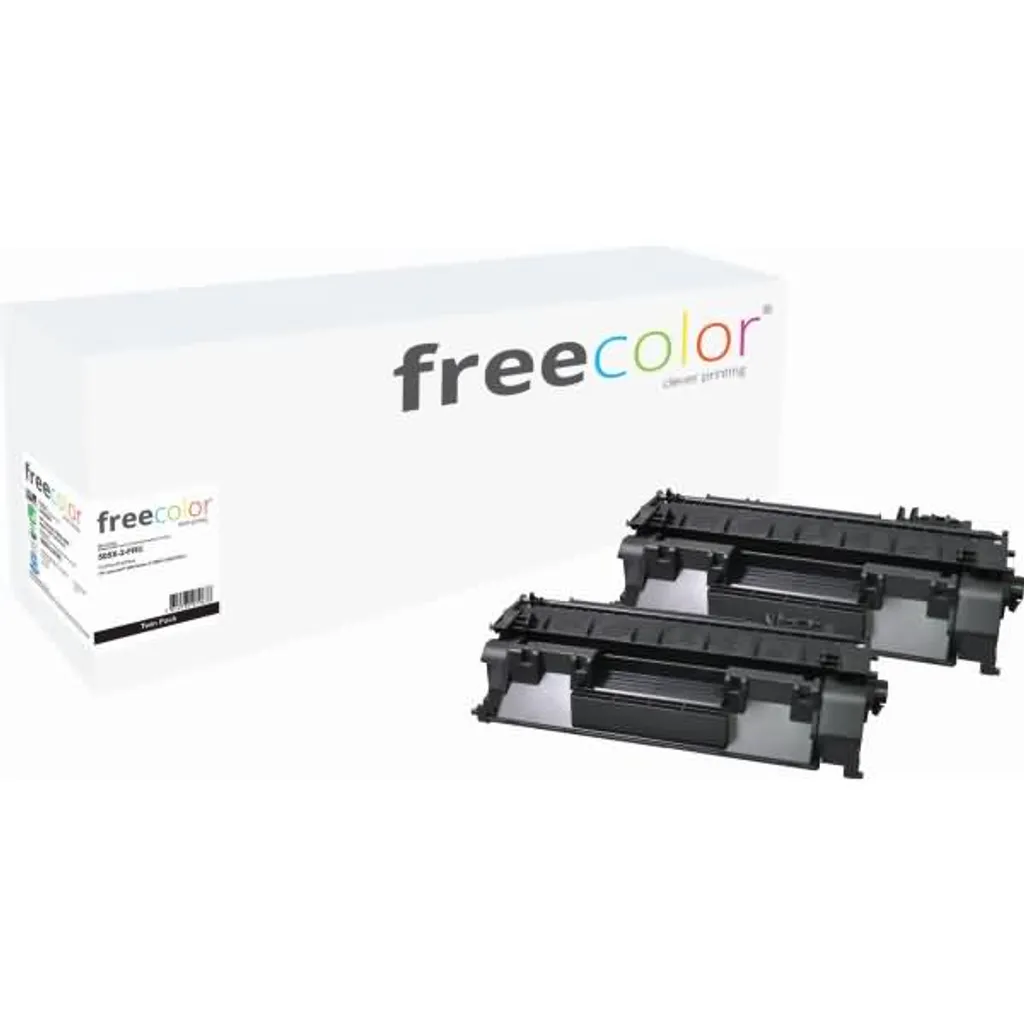 Pack Toner Noir 505X-2-FRC pour Impression Bureautique Intensive 2 Pcs