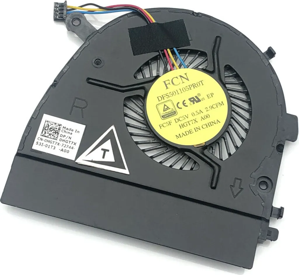 Ventola Destra DFS501105PR0T FC5F 5V 0.5A per Notebook - Ricambio Originale