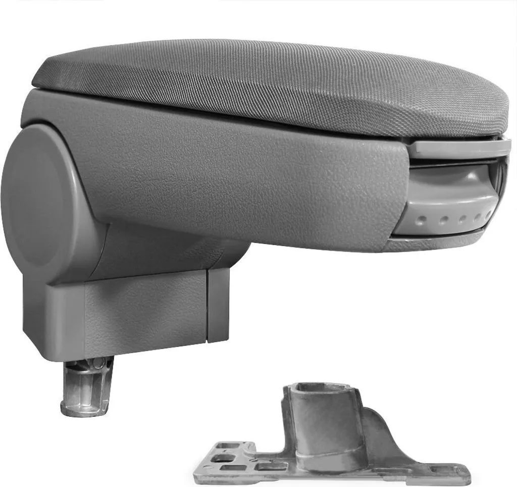 Bracciolo Centrale MAL Grigio per VW Passat 3B B5 Variant - Tessile/Pelle