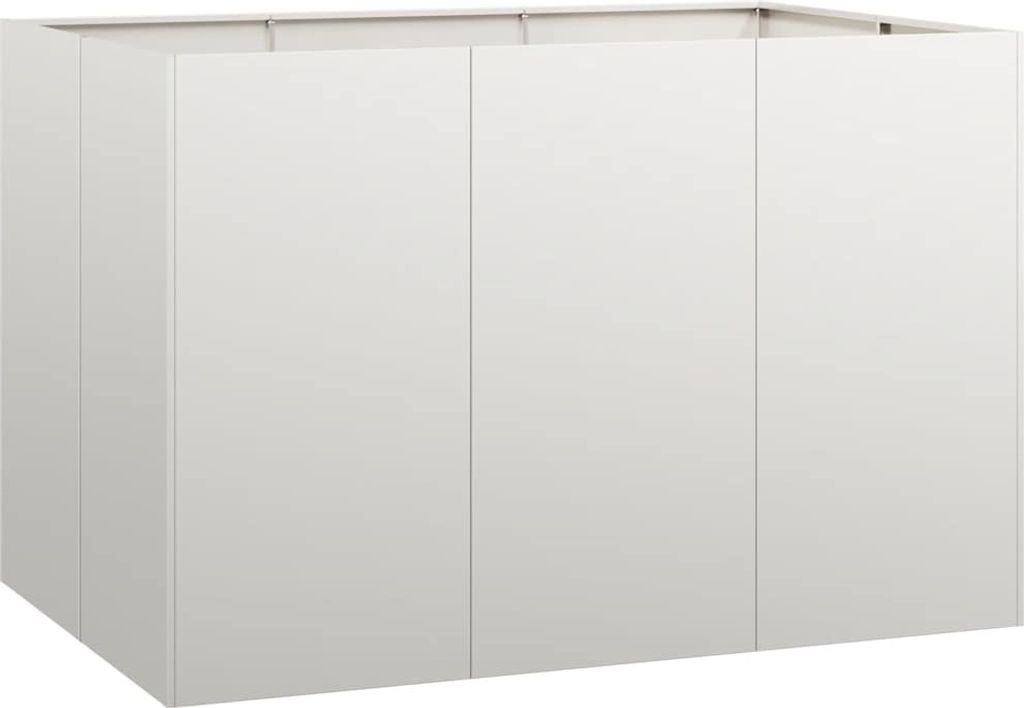Pflanzkübel 120x80x80 cm Edelstahl