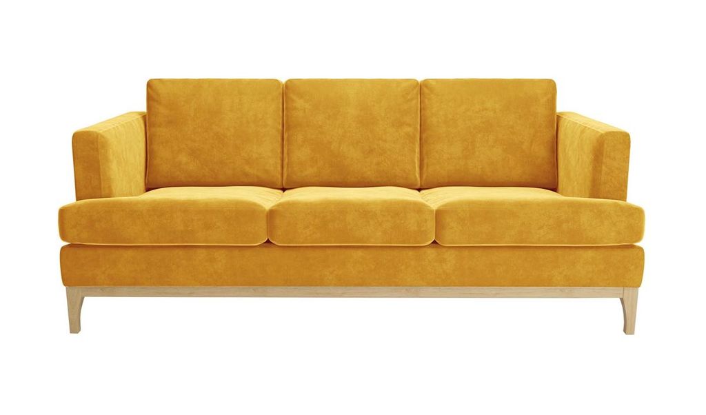 SLF24 - Dreisitzer-Sofa Scarlett Eco - Terra 48 - Goldene