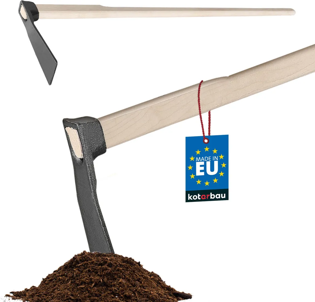 KOTARBAU® Zappetta da giardino con manico in legno 120 cm Zappetta per erbacce Zappetta da giardino Zappetta per piante