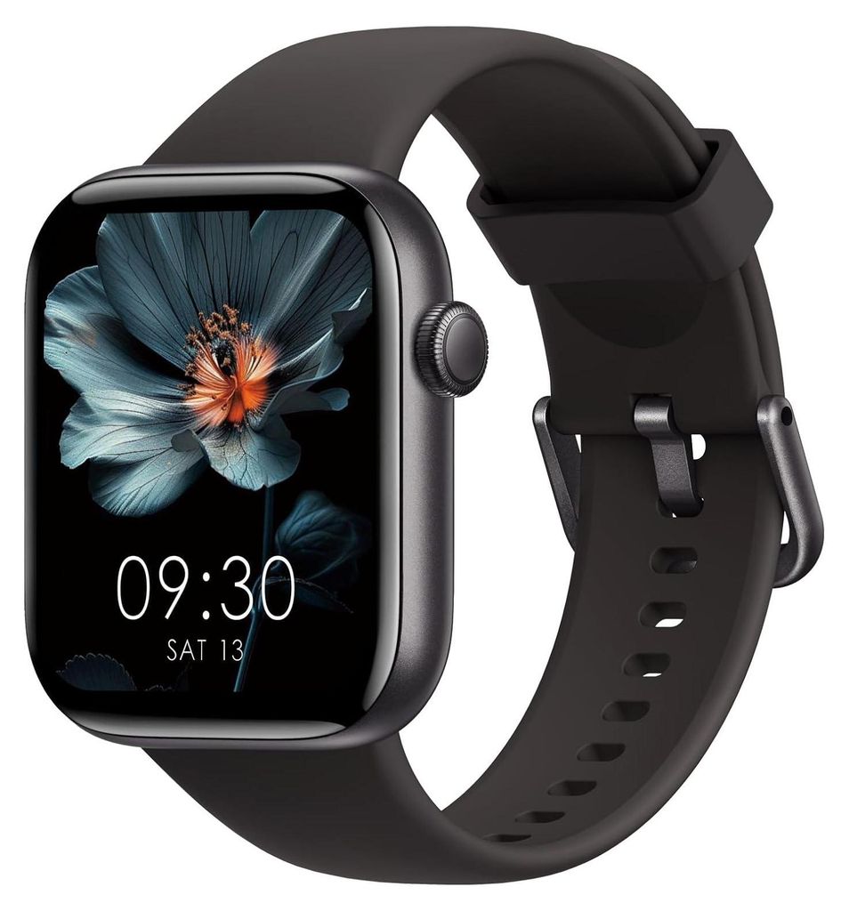 Smartwatch Damen Herren, 1,85" HD Touch Fitnessuhr mit Telefonfunktion, 140+Sportmodi Smart Watch Fitness Tracker mit Pulsmesser Schlafmonitor Schr...