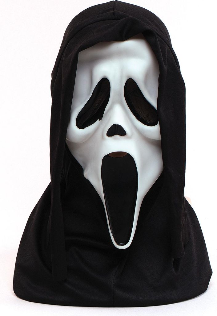 Bristol Novelty Uni strašidelná maska Scream BN923 (jedna Obrázok produktu 